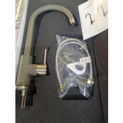 Caple ASP2/PG/OG Aspen Single Lever Tap Pebble Grey