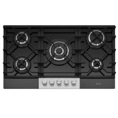 Caple C789G 88Cm Glass On Gas Hob