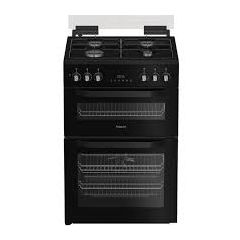 Hotpoint HDD6GDC2B1/R 60Cm Dual Fuel Cooker 