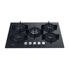 Hotpoint HGS72SBK/R 73Cm Gas On Glass Hob