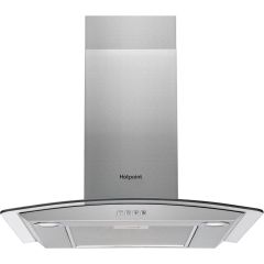 Hotpoint PHGC7.4FLMX/R 70Cm Chimney Cooker Hood