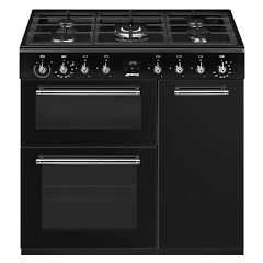 Smeg Uk CX93GMBL 90Cm Dual Fuel Range Cooker