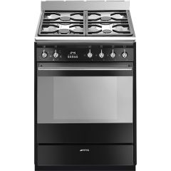 Smeg Uk SUK61MBL9 60Cm Dual Fuel Cooker