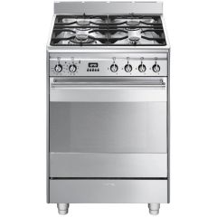 Smeg Uk SUK61PX8 60cm Dual Fuel Cooker