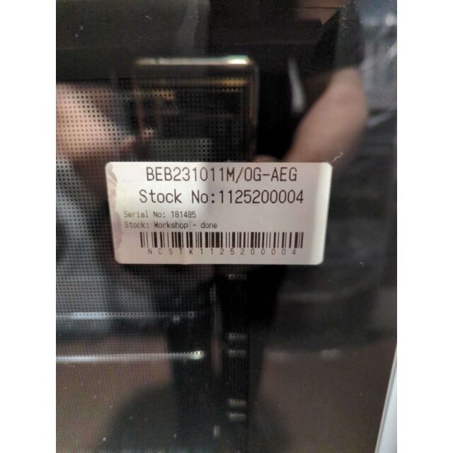 AEG BEB231011M/OG Built In Single Oven