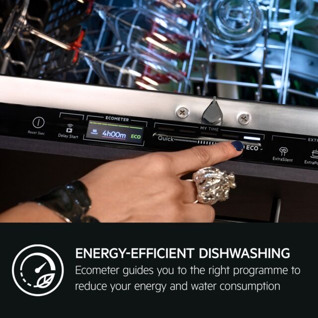 AEG FSE83837P 60Cm Full-Size Integrated Dishwasher