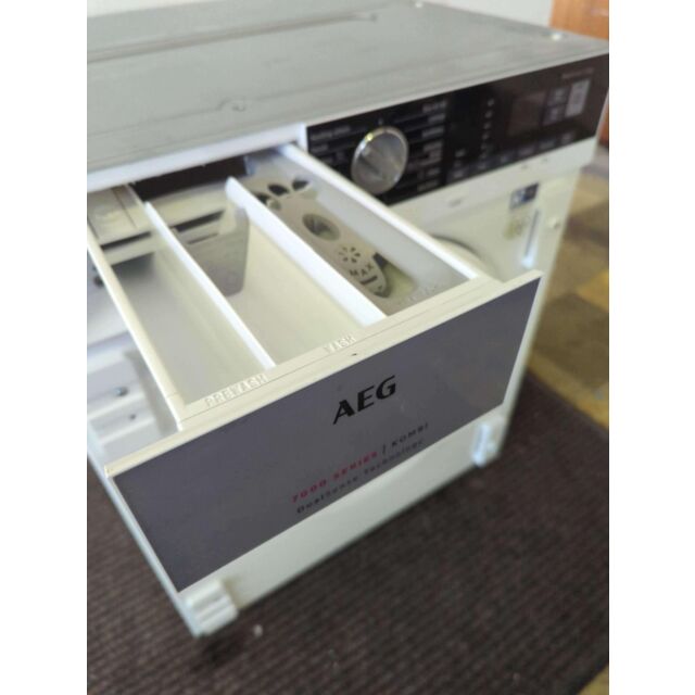 AEG L7WE7631BI/.MG 7+4Kg 1550 Spin Integrated Washer Dryer