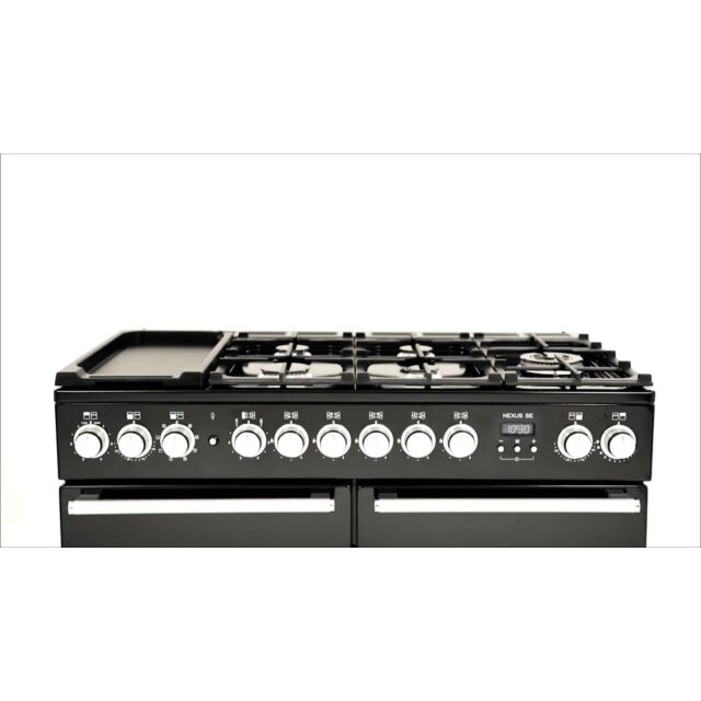 Rangemaster NEXSE110DFFBL/C Rangemaster Nexus Se 110 Dual Fuel Range Cooker