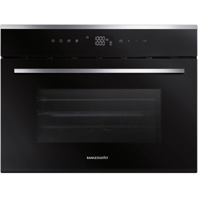 Rangemaster RMB45SCBL/SS Built In Compact Steam Oven 