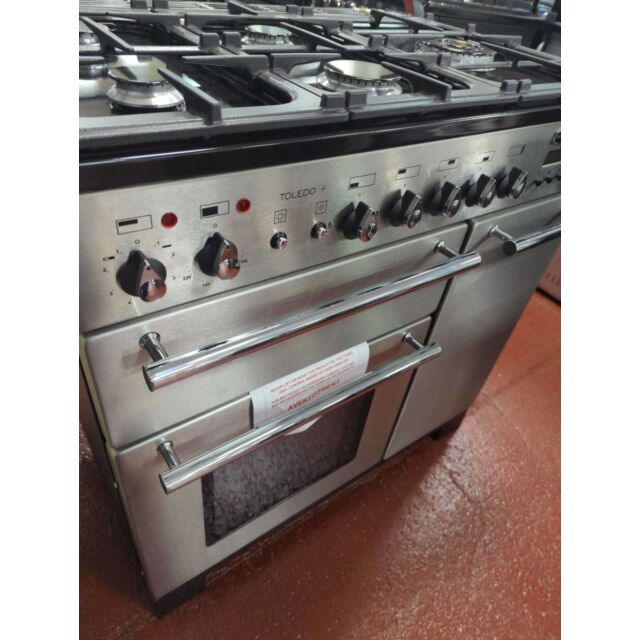Rangemaster TOLP90DFFSS/C/MG 90Cm Dual Fuel Cooker 