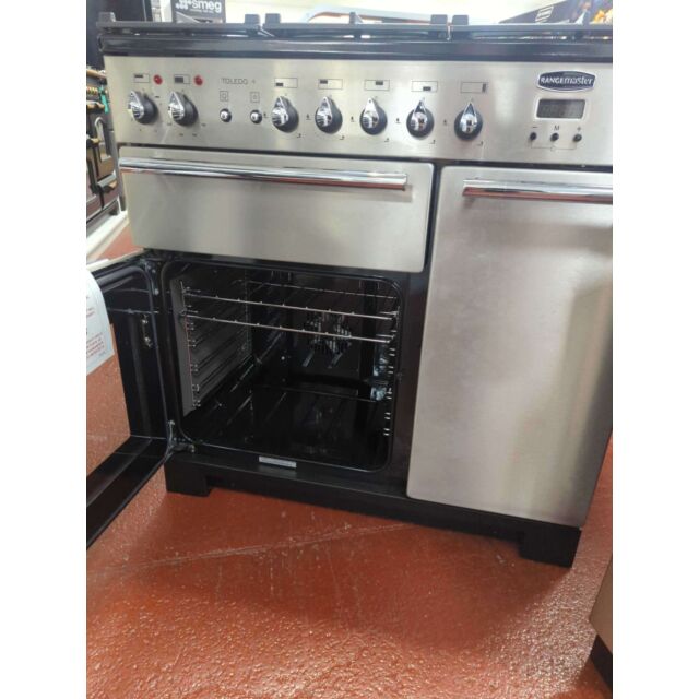 Rangemaster TOLP90DFFSS/C/MG 90Cm Dual Fuel Cooker 