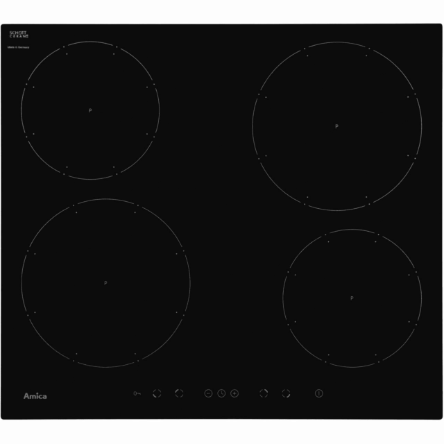 Amica PI6540TU 60Cm 4 Burner Induction Hob