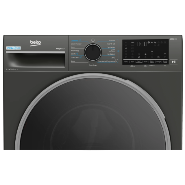 Beko B5W59411AG/MG Freestanding 9Kg Washing Machine 1400 Spin