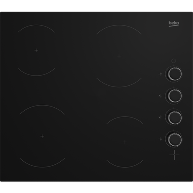 Beko CIHYV21B 58cm Ceramic Hob - Black