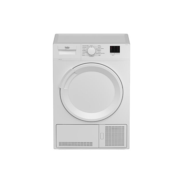 Beko DTLCE80041W 8Kg Condenser Tumble Dryer - White