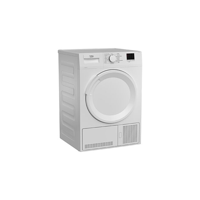 Beko DTLCE80041W 8Kg Condenser Tumble Dryer - White