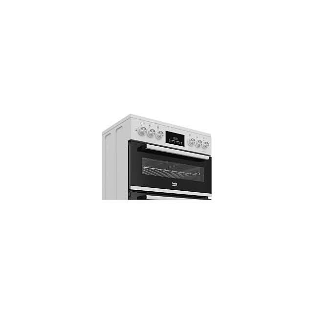 Beko FDD6231W/MG 60 Cm Dual Fuel Cooker