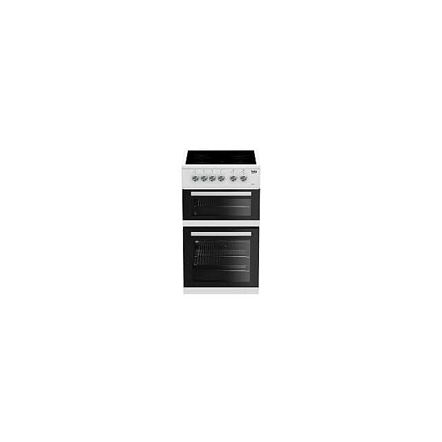 Beko KDVC563AW/R 50Cm Electric Cooker With Ceramic Hob
