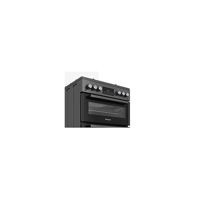 Blomberg GGRN655N 60Cm Gas Double Oven With Glass Lid