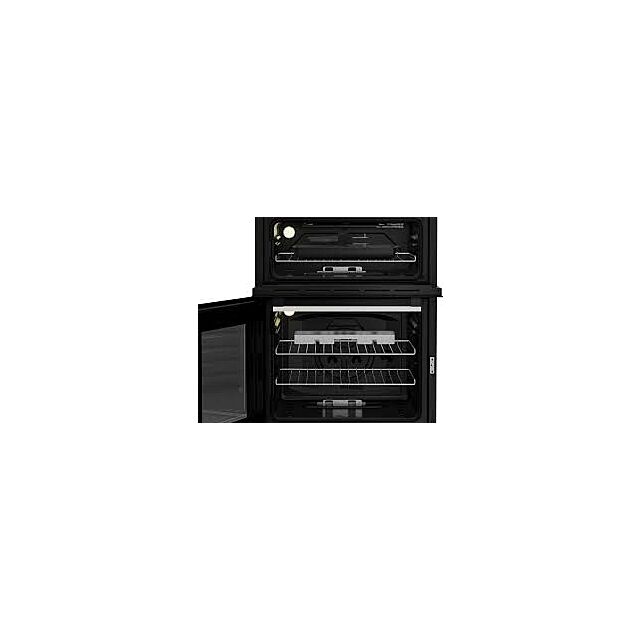 Blomberg GGRN655N 60Cm Gas Double Oven With Glass Lid