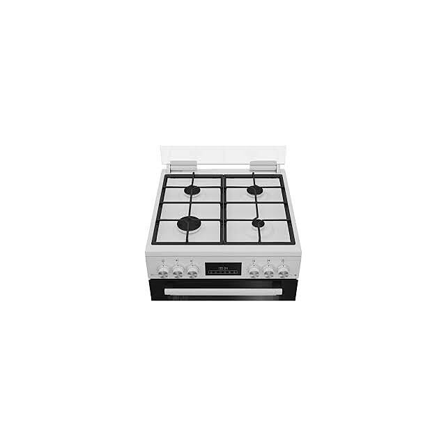 Blomberg GGRN655W Freestanding 60Cm Gas Double Oven With Lid 