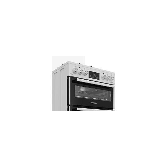 Blomberg GGRN655W Freestanding 60Cm Gas Double Oven With Lid 