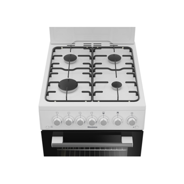 Blomberg GGS9151W 50Cm Single Oven Gas Cooker With Eye Level Grill