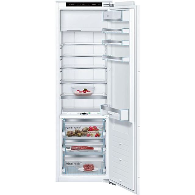 Bosch KIF82PFF0/MG Serie | 8 Built In Fridge With Freezer Section