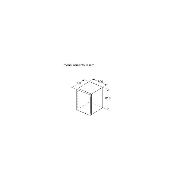 Bosch KWK16ABGAG/MG Serie | 6 Wine Cooler With Glass Door