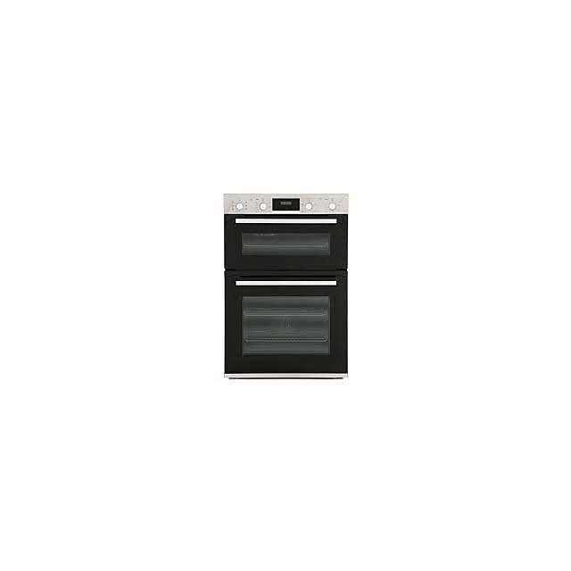 Bosch MBS533BS0B 59.4cm Built In Electric Double Oven with 3D Hot Air - Stainless Steel