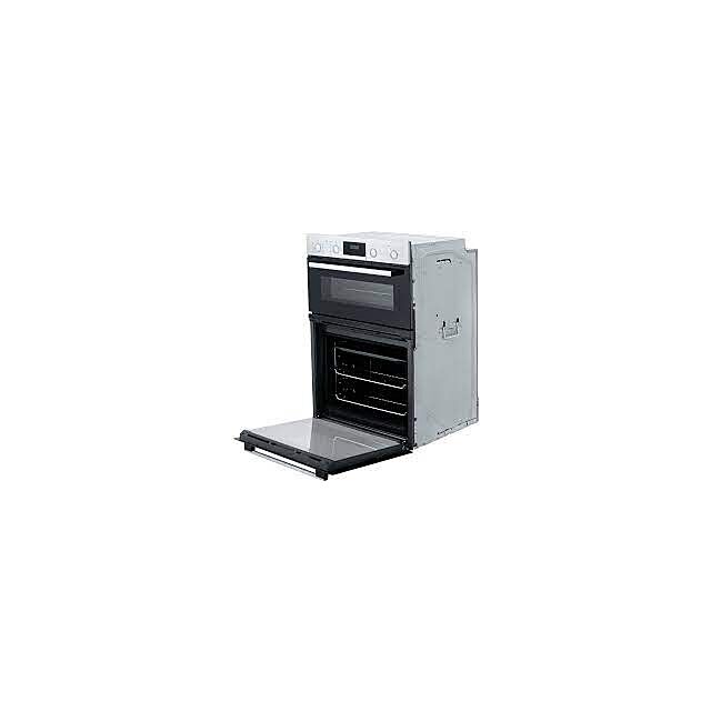 Bosch MBS533BS0B 59.4cm Built In Electric Double Oven with 3D Hot Air - Stainless Steel