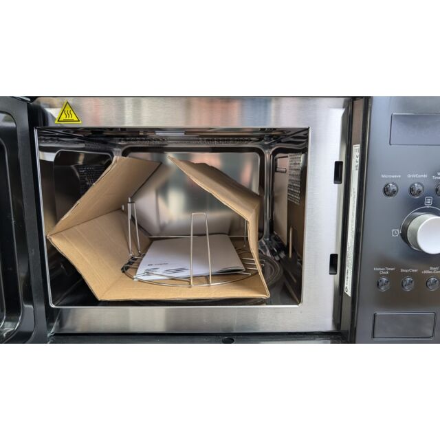 Caple CM121BK/OG Built-In Microwave + Grill 