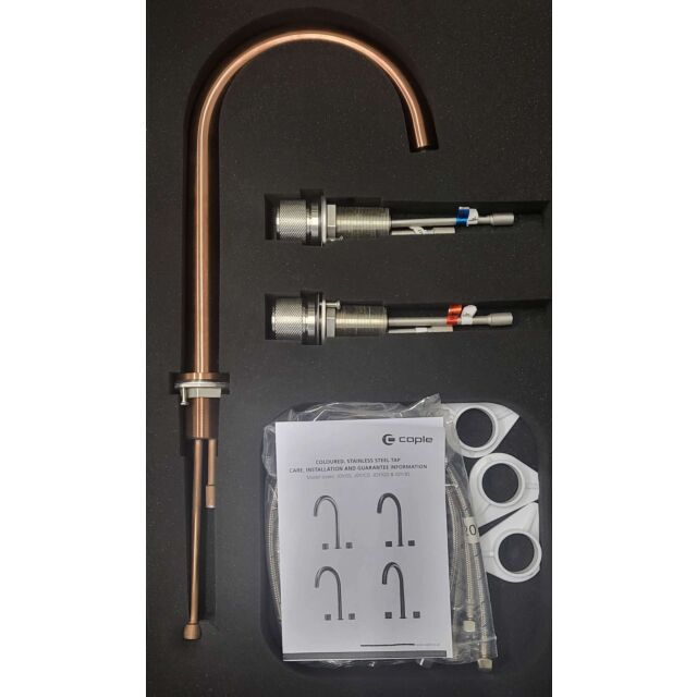 Caple JOY3IN1/CO/OG Joya 3-In-1 Hot Water Tap Copper (Hot, Cold & Steaming)