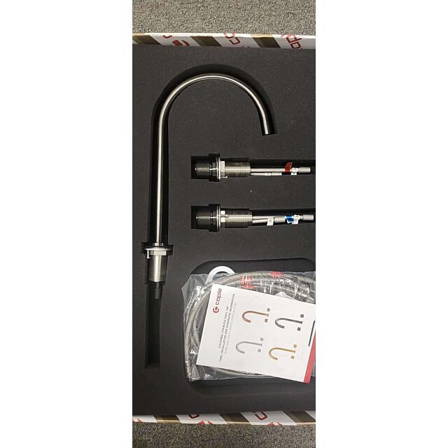 Caple JOY/BS/OG Joya 3 Hole Dual Lever Tap Black Steel