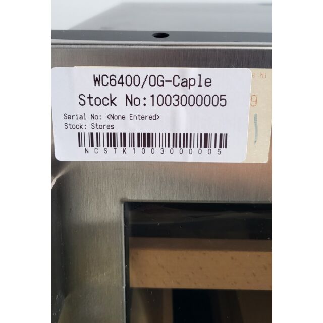 Caple WC6400/OG 45.5Cm In-Column Single Zone Wine Cabinet
