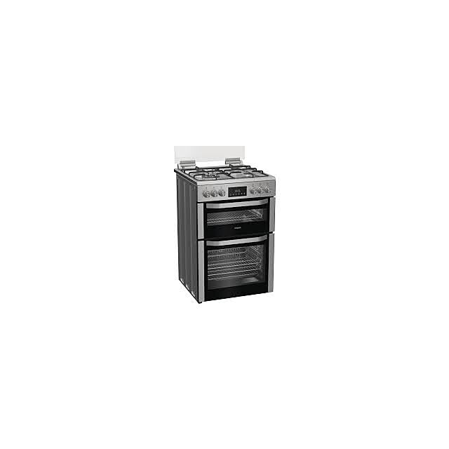 Hotpoint HDD6GDC2WX 60Cm Dual Fuel Double Oven Cooker