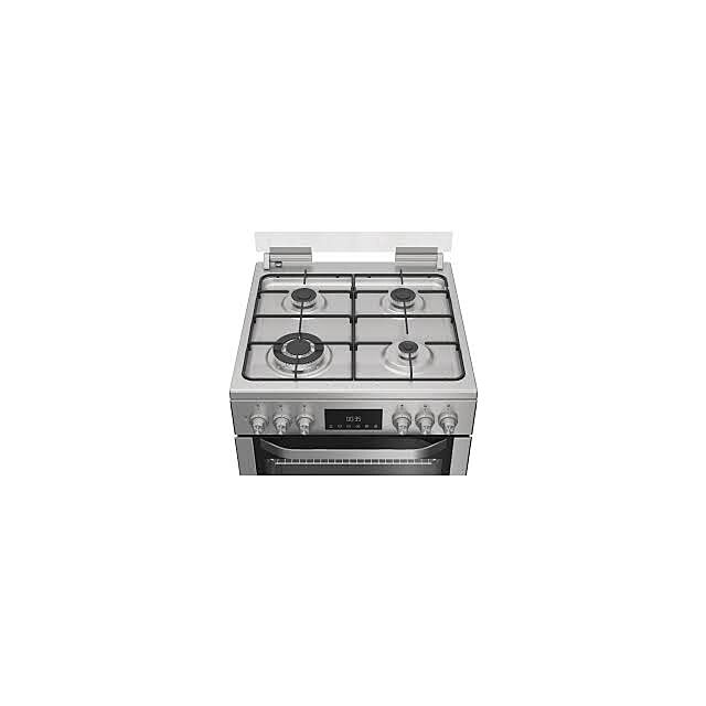 Hotpoint HDD6GDC2WX 60Cm Dual Fuel Double Oven Cooker