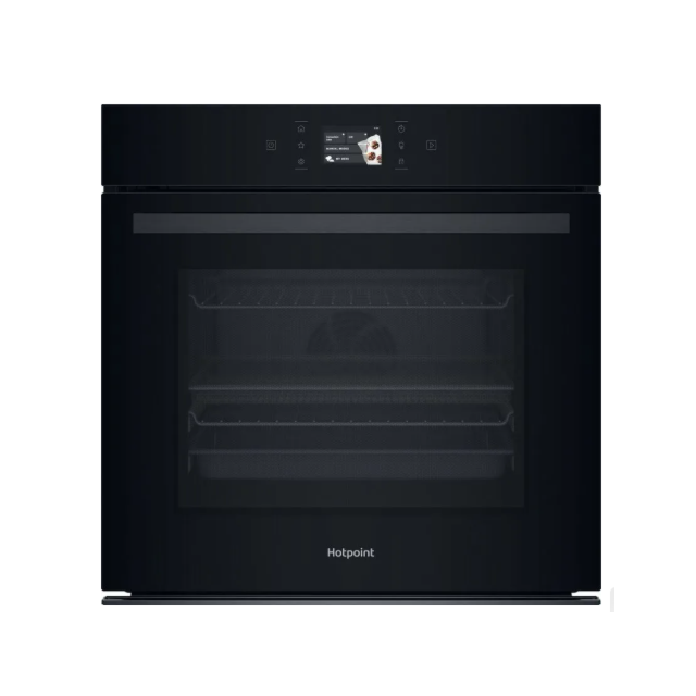 Hotpoint HOI98FPT2SB/R Electric Single Fan Pyrolytic Oven