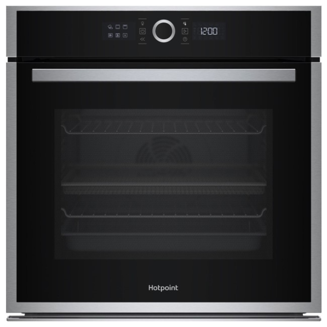 Hotpoint HOIM4S8CM0X/R 60Cm Built-In Single Multifunction Oven With Activemultiflow And Air Fry