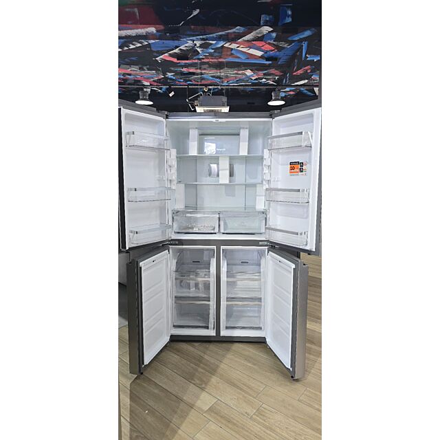 Hotpoint HQ9B2LG/M American Fridge Freezer 