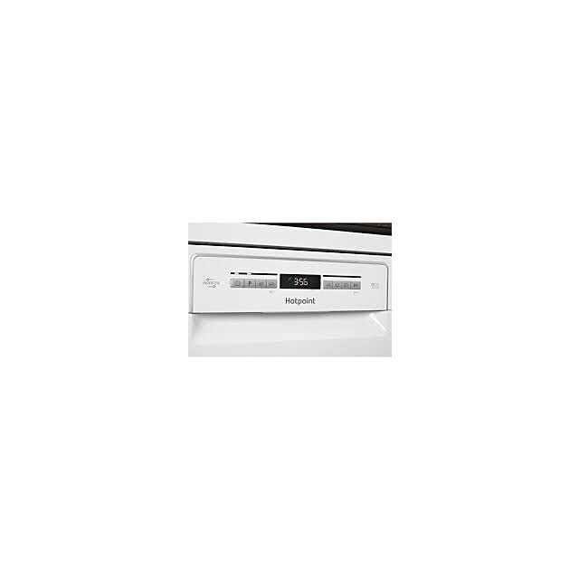 Hotpoint HSFO3T223W/R Freestanding Slimline Dishwasher