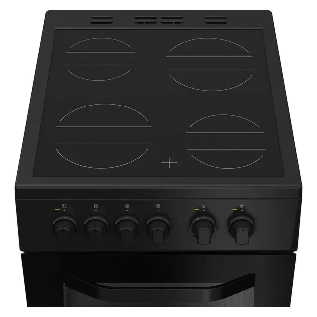 Hotpoint HTE5VCB/R 50Cm Electric Ceramic Cooker