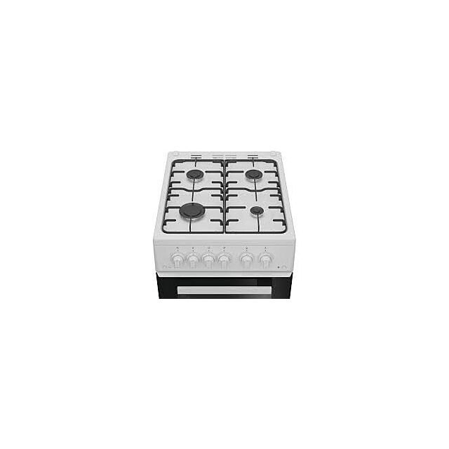 Hotpoint HTG5GCW/R 50Cm Gas Twin Cooker