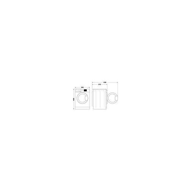 Hotpoint NSWR7469GK/R 7Kg 1400Rpm Washing Machine