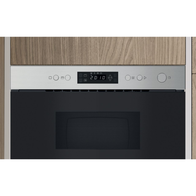 Indesit IMK12X/R Built In Small Microwave With Grill 