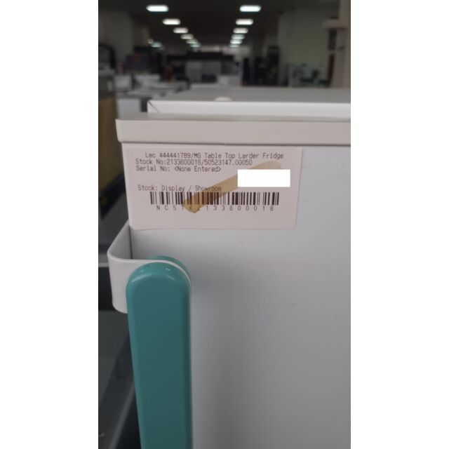 Lec 444441789/MG Table Top Larder Fridge