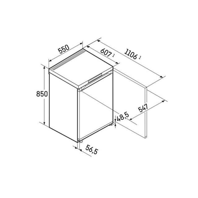 Liebherr TG14VE04 Undercounter 55Cm Freezer 