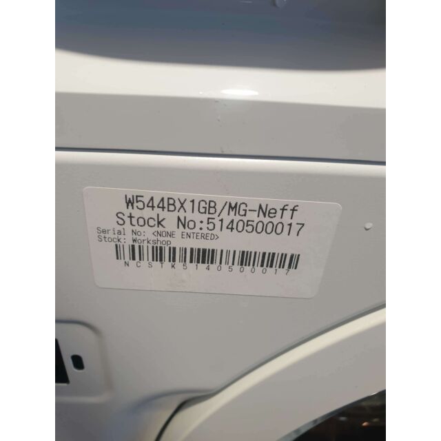 Neff W544BX1GB/MG 8Kg 1400Rpm Fully Integrated Washing Machine