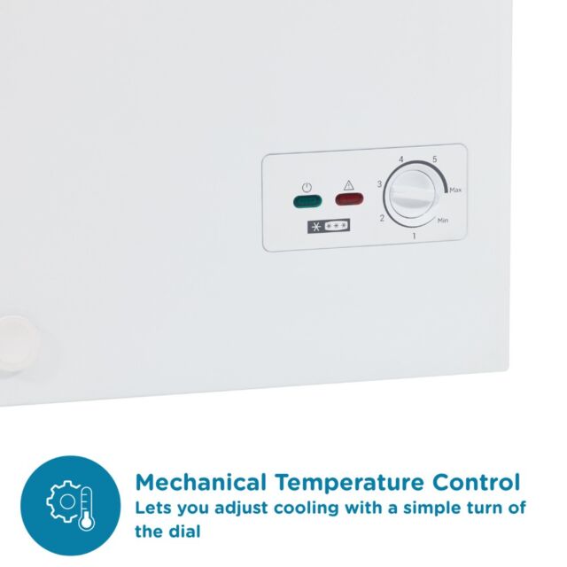 Sensis RFCHT01F137EW 69.5Cm Chest Freezer