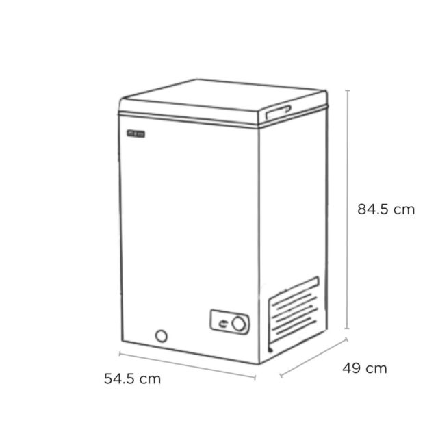 Sensis RFCHT01F97EW 54.5Cm Chest Freezer